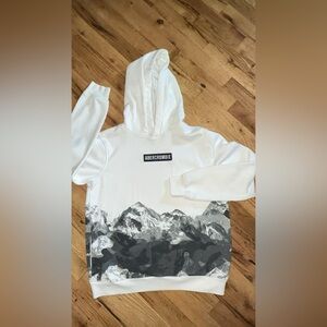 Abercrombie Kids White Hoodie